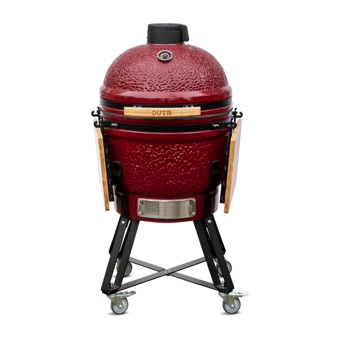 KAMADO GRILL LARGE 55 - Wijnrood