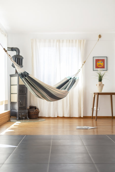 LA SIESTA Modesta hangmat - Weersbestendig - Olive - Enkele maat