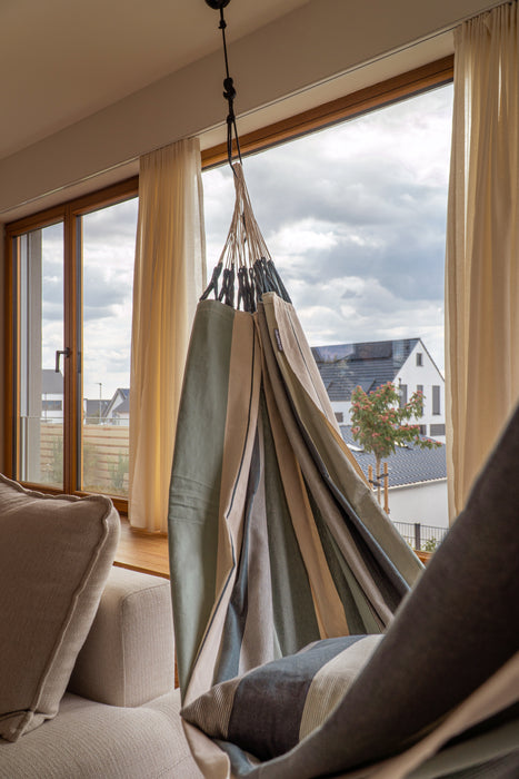 LA SIESTA Modesta hangmat - Weersbestendig - Olive - Dubbele maat