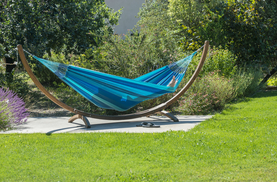 LA SIESTA Modesta hangmat - Weersbestendig - Lagoon - Dubbele maat