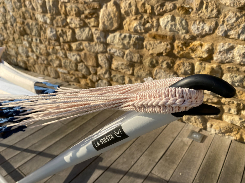 LA SIESTA Nautico Grey - Hangmat staander - Kingsize