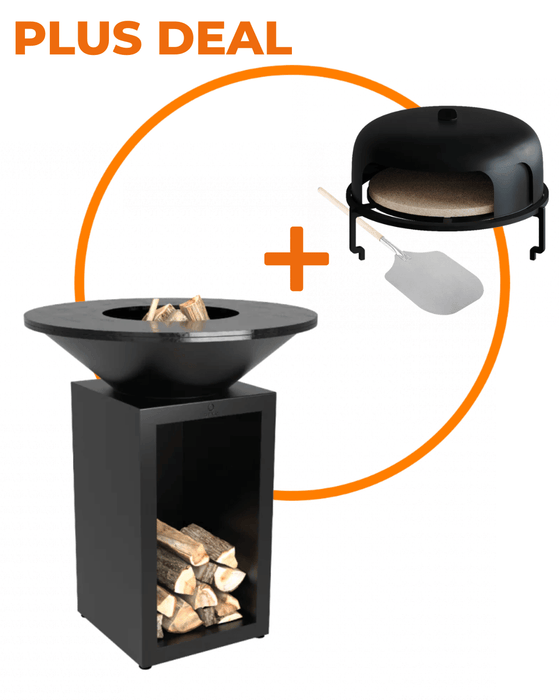 Bundel Deal: OFYR Classic Storage Zwart 85 + GRATIS Pizza Oven