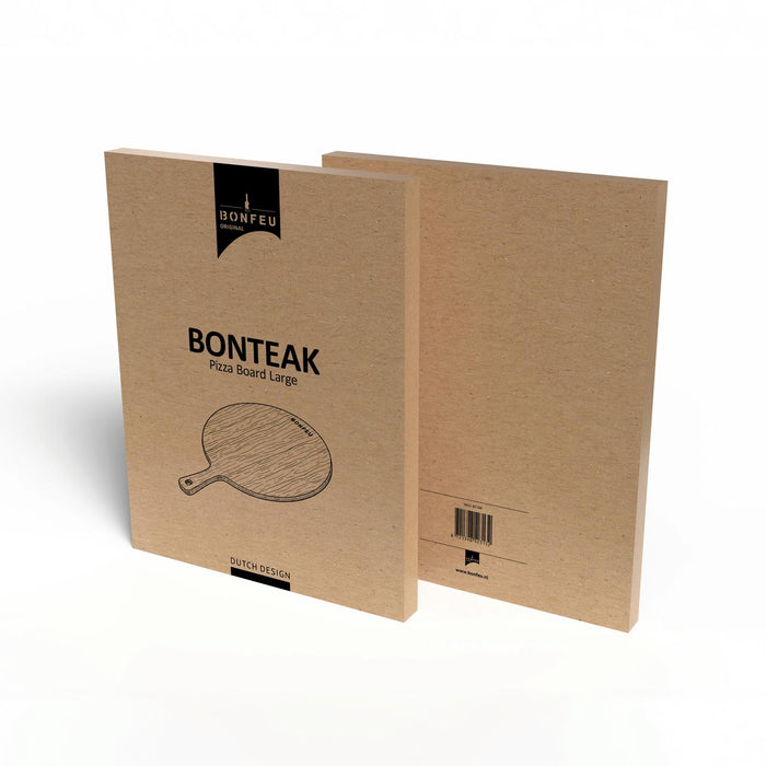 BonFeu BonTeak ronde pizza- en serveerplank (groot)