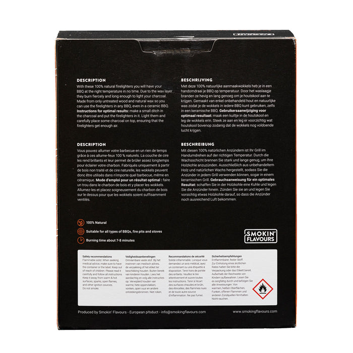 Aanmaakwokkels Smokin’ Flavours (1 KG)