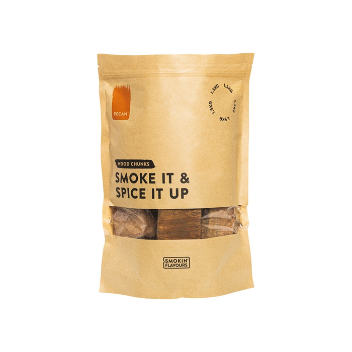 Smokin’ Flavours Rookchunks 1,5 KG pecan