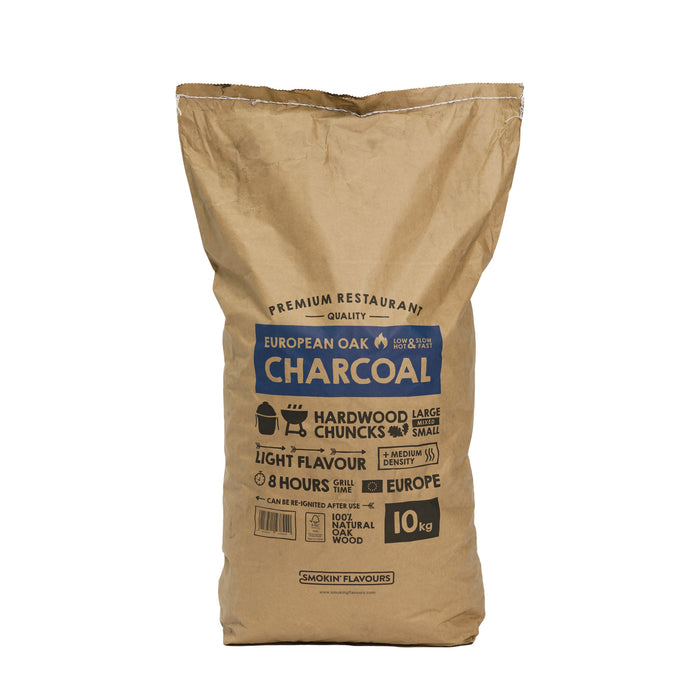 Houtskool European Oak 10KG Smokin' Flavours