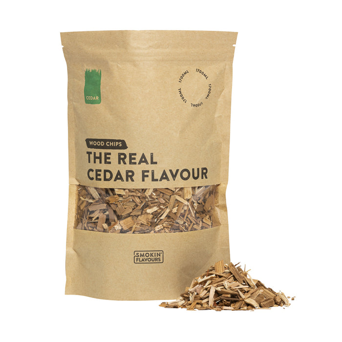 Smokin’ Flavours  Rooksnippers 1700 ml ceder