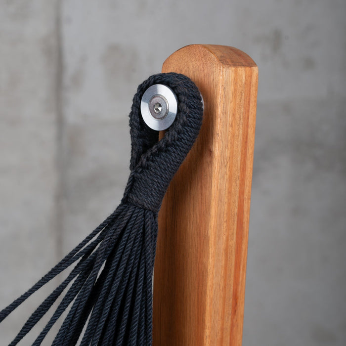 LA SIESTA Udine Organic Onyx - Hangstoel & Stand - Comfort maat