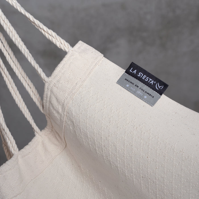 LA SIESTA Udine Organic Latte - Hangstoel & Stand - Comfort maat