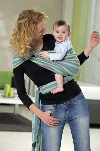 Retourdeal: AMAZONAS Carry Sling Draagdoek – Ergonomisch - pacific- 450 cm