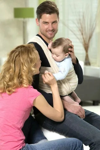 Retourdeal: AMAZONAS Carry Sling Draagdoek – Ergonomisch - sahara - 450 cm