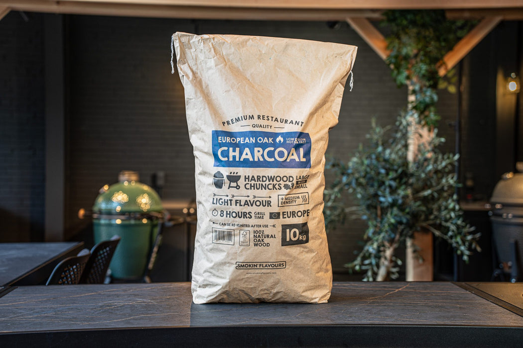 Houtskool European Oak 10KG Smokin' Flavours
