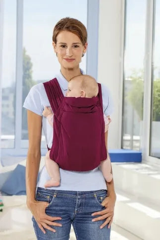 Retourdeal: AMAZONAS Mei Tai - Ergonomische draagzak voor baby en peuter - bordeaux