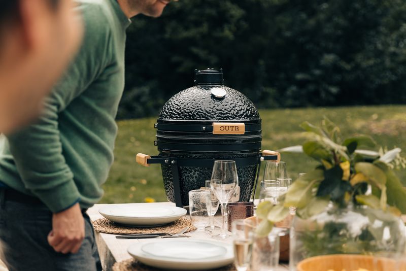 KAMADO GRILL MEDIUM 40 - Groen - Pro