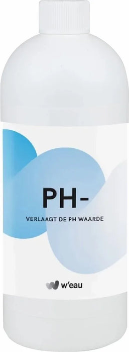 W'eau vloeibare pH minus - 1 liter