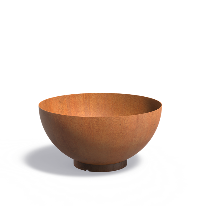 Vuurschaal cortenstaal bol - 80 cm