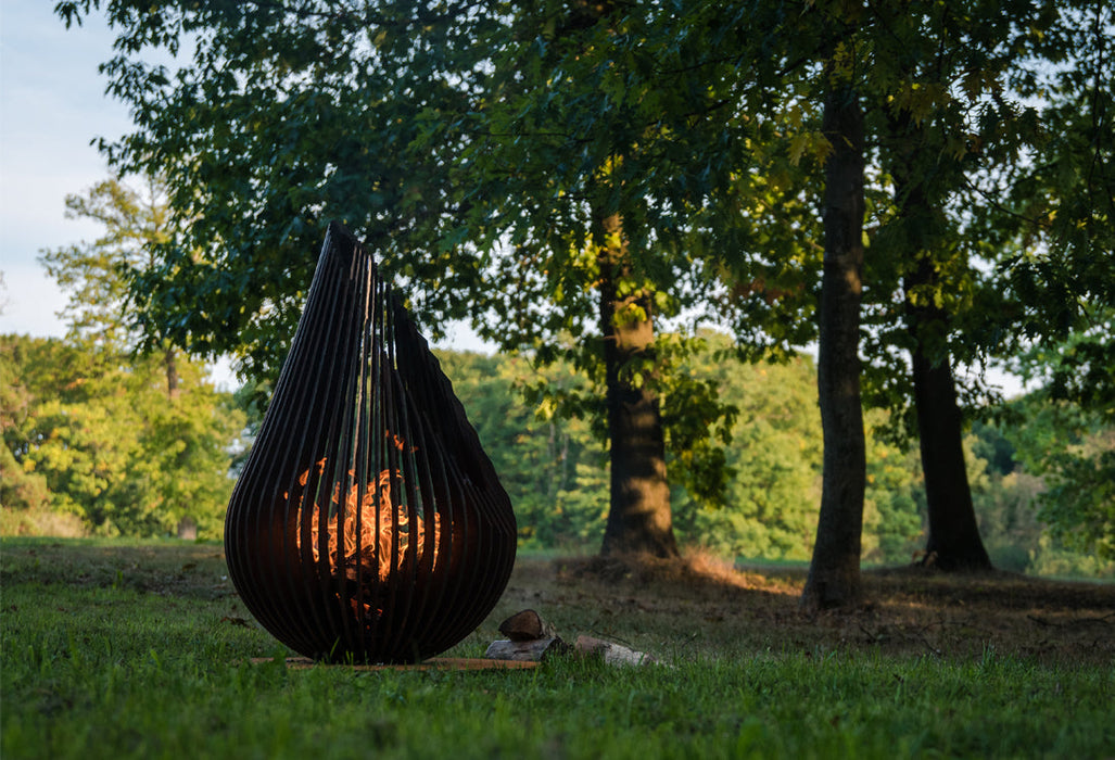 Glowbus® Dewdrop vuurkorf - 100 cm x 65 cm (M)