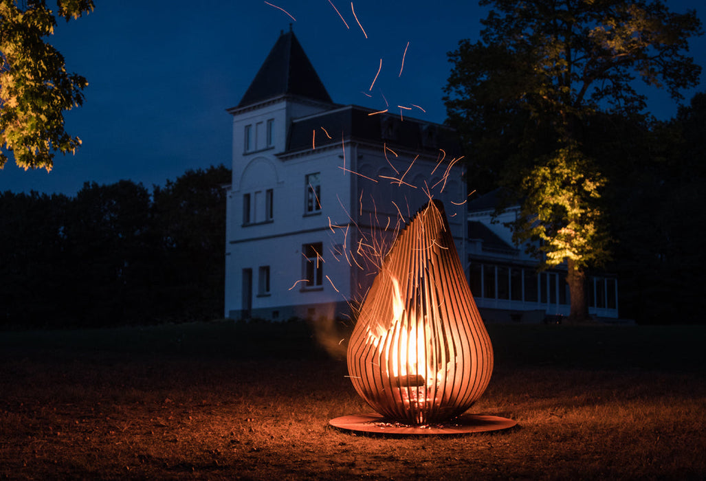 Glowbus® Dewdrop vuurkorf - 100 cm x 65 cm (M)